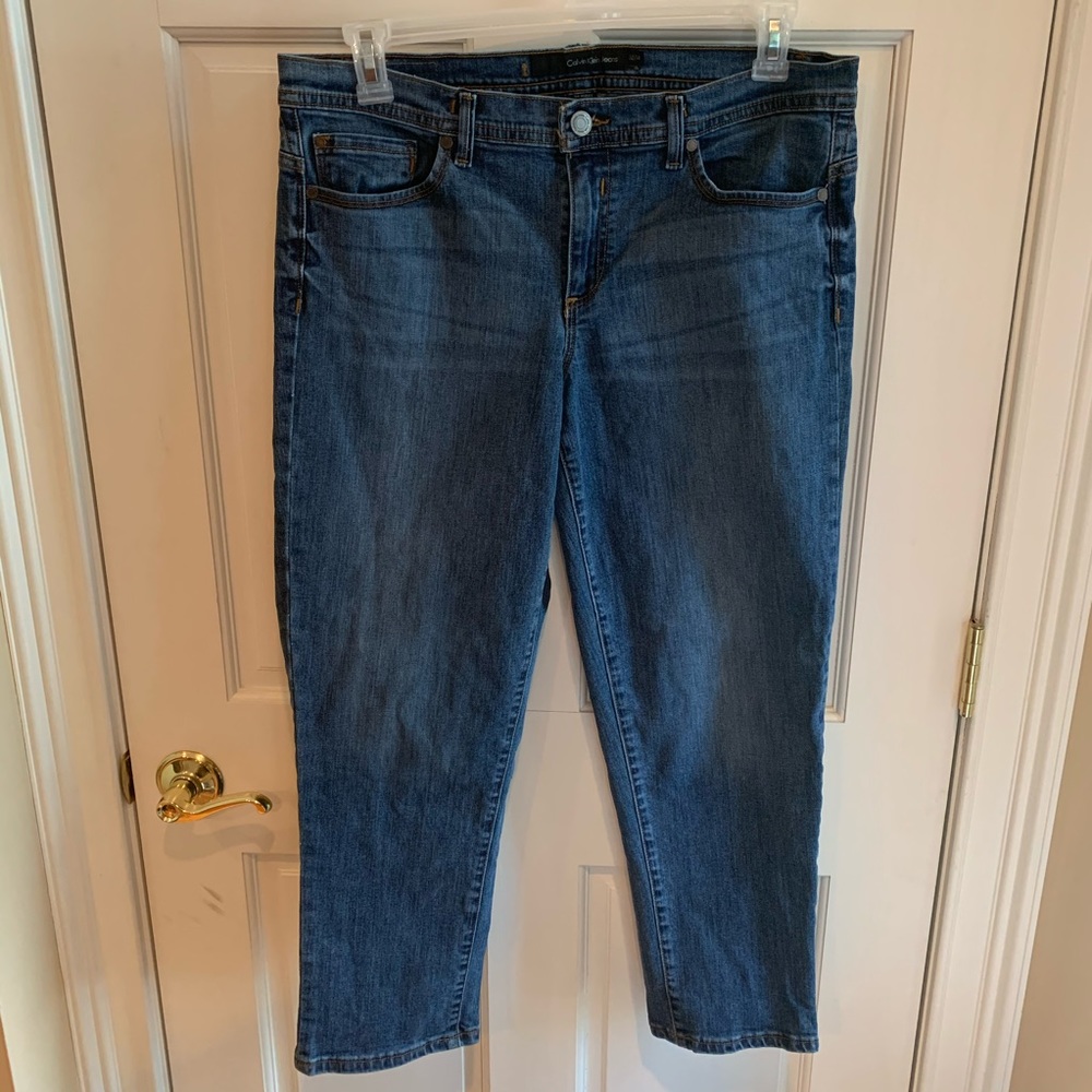Calvin Klein Jeans Skinny Crop Size 32/14